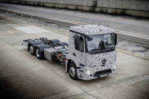 Mercedes-Benz Trucks; Urban eTruck; Elektro-Lkw; Weltpremiere; Elektromobilität; modulares Batteriekonzept; Verteilerverkehr ; Mercedes-Benz Trucks; Urban eTruck; Electro-Lkw; world premiere; electric mobility; modular battery concept; distribution;