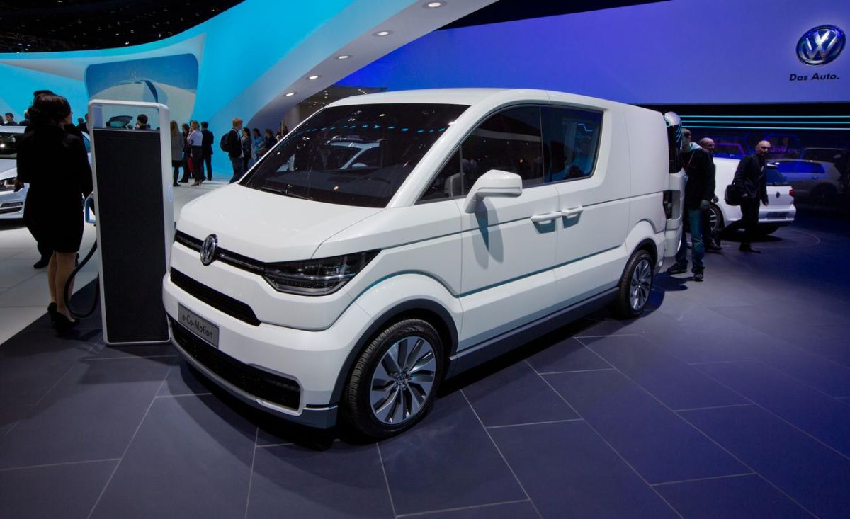 Volkswagen studies small electric van Iepieleaks