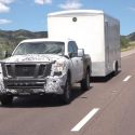 Next Nissan Titan caught on test