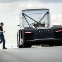 Volvo stunts with racetruck ‘Iron Knight’