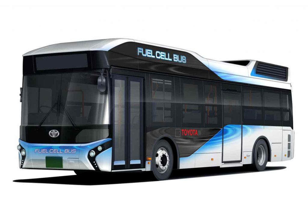 Toyota on the market with Fuel Cell bus – Iepieleaks