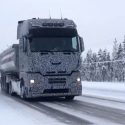 MAN test truck caught in Sweden