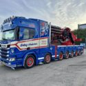 450 Ton/meter crane on Scania 14×4